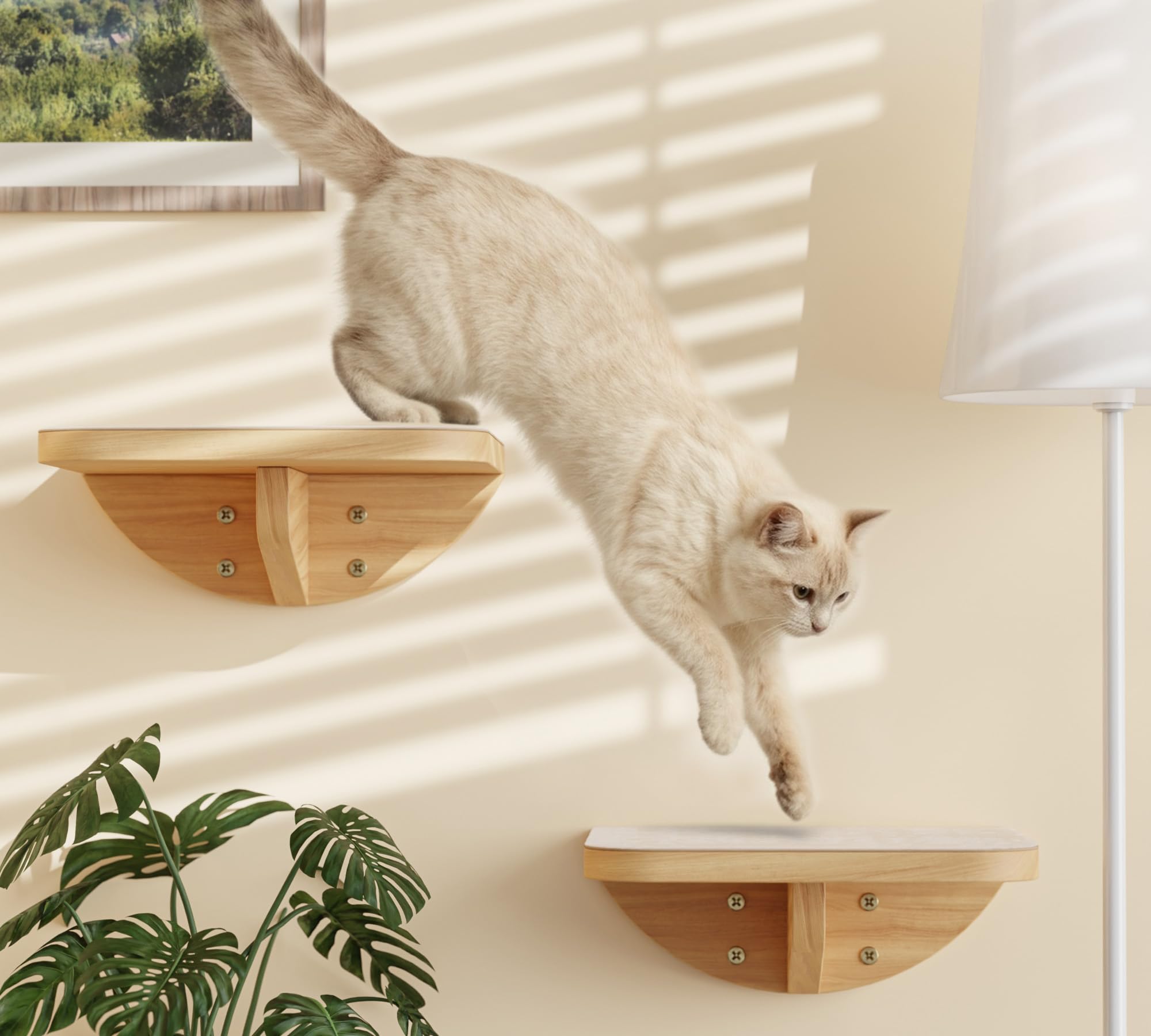 PELUMOZ plataforma para gato, ideal para juegos y reposo.