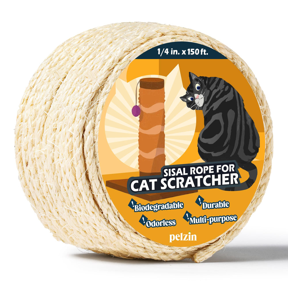 Pelzin cuerda sisal natural para rascador de gatos, ideal para repuestos duraderos