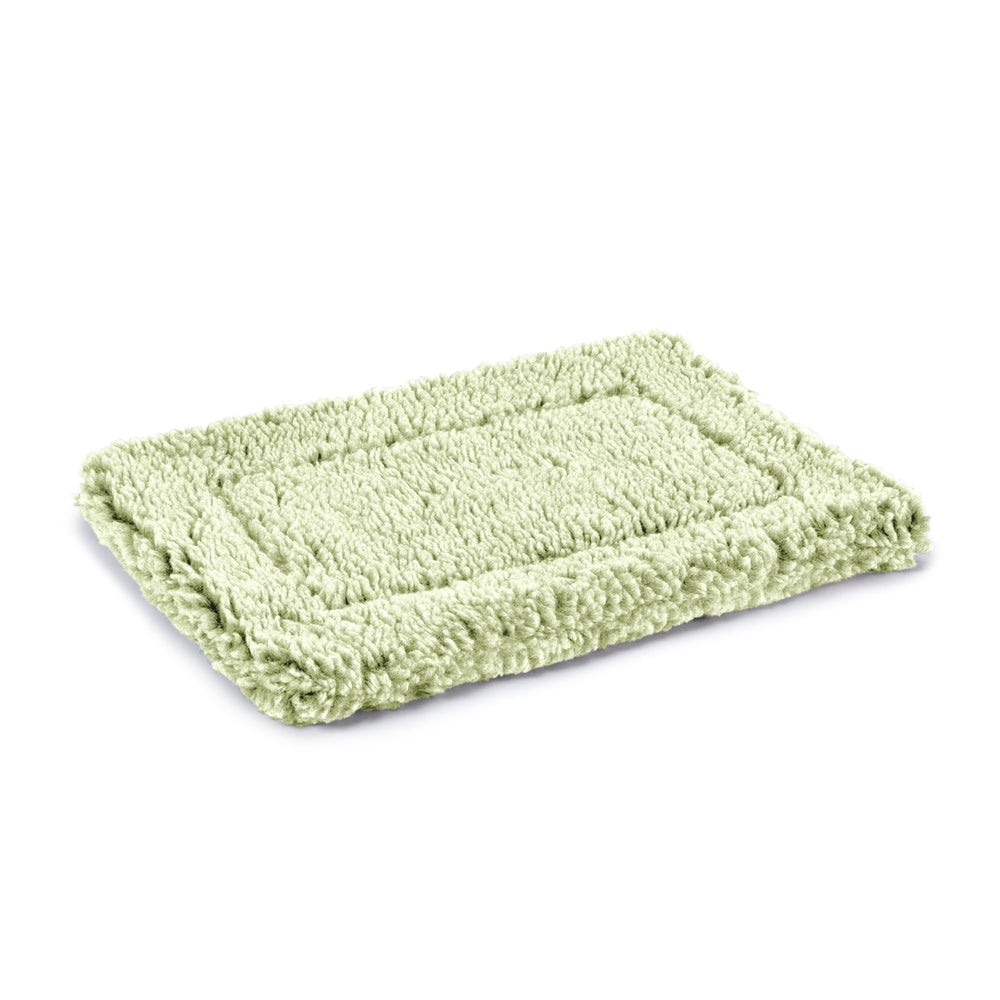 Pelzin Stoutwool, cama para perros, vista frontal, suave y resistente para uso diario.