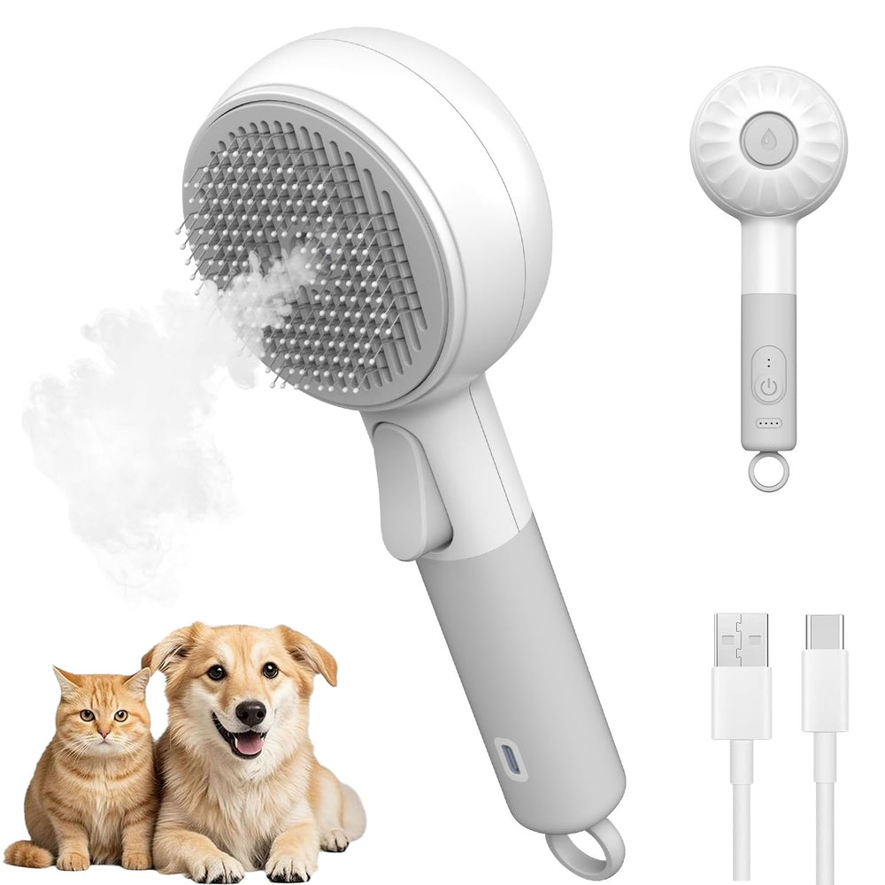 Pengxinhui cepillo vapor gato: cuidado suave del pelaje durante el aseo.
