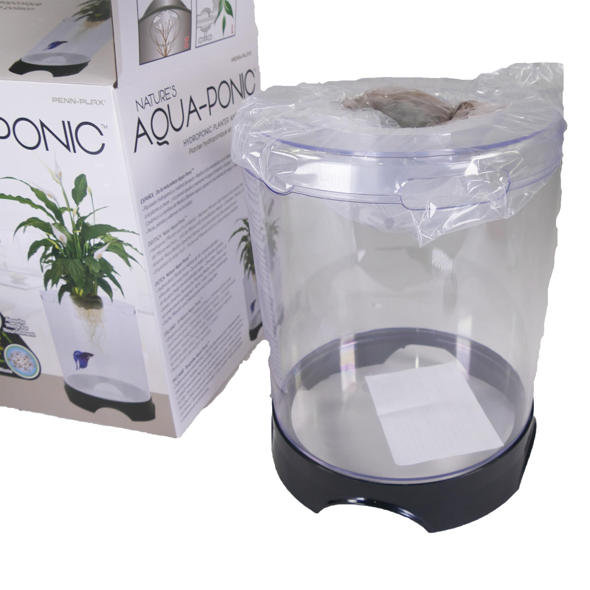 Penn-Plax medio cerámico de plantación para raíces saludables.