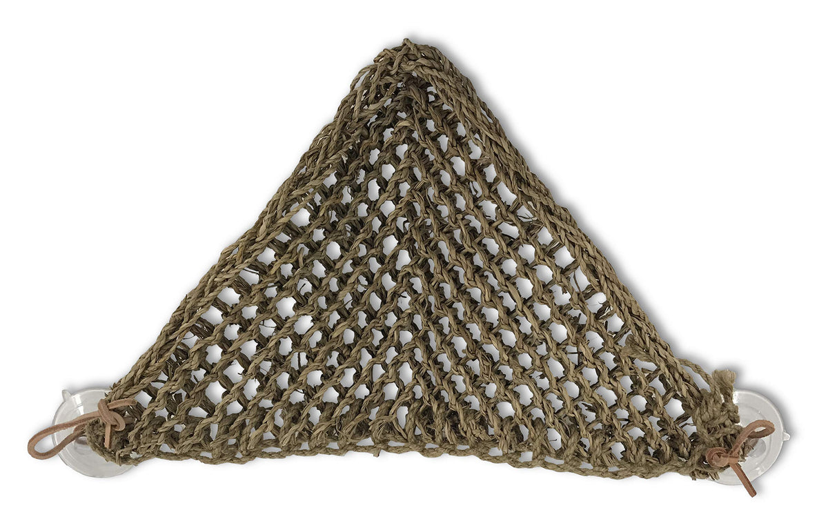 PENN-PLAX Reptology Lizard Lounger Corner Triangle, vista general, ideal para trepar y observar terrario.