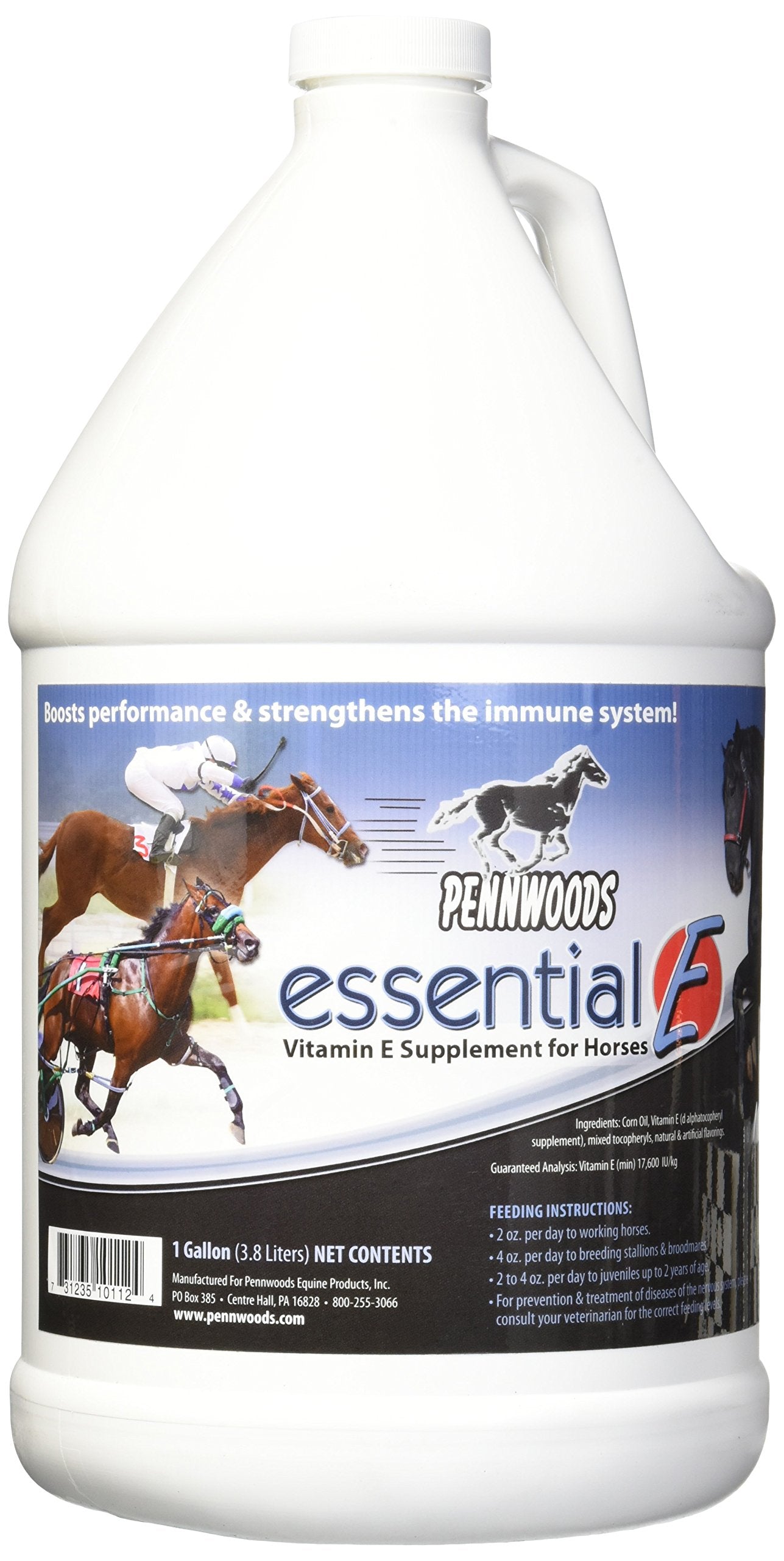 Pennwoods Essential E, flujo de líquido, entrega vitamina E de rápida absorción.