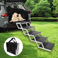 PENSUN escaleras para perros con superficie antideslizante para subir con seguridad.