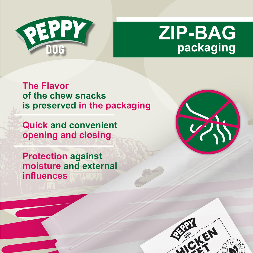 Hocicos de cerdo de Peppy Dog, bajo en grasa para dietas