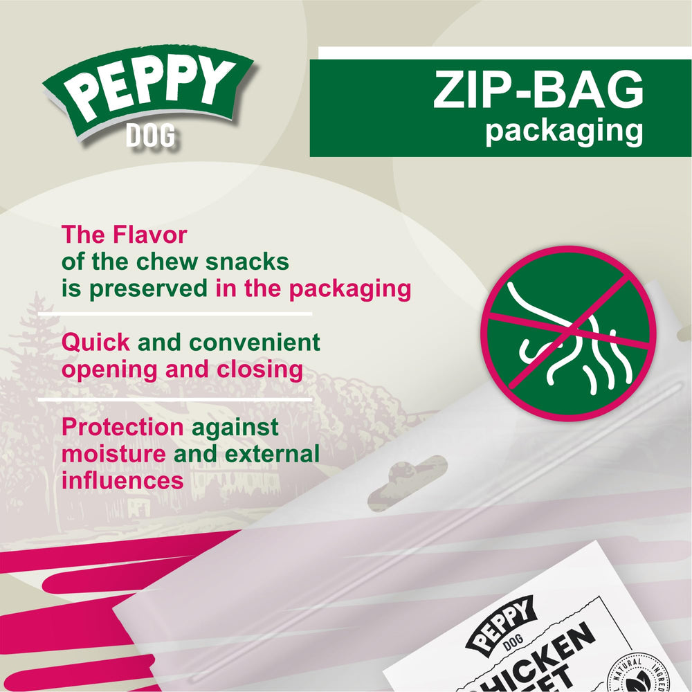 PEPPY DOG Juguete dental oreja cerdo: combina masticación y estimulación.