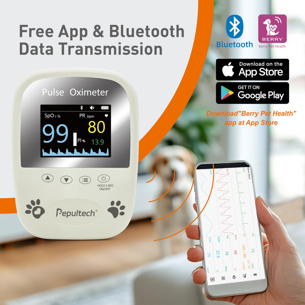Lecturas estables en segundos gracias a la colocación adecuada del sensor Pepultech.