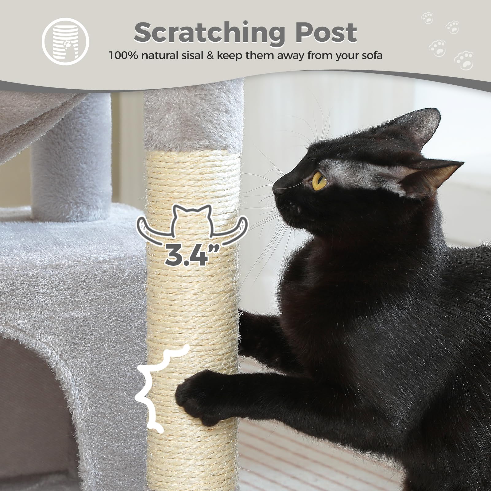 PEQULTI arbol-gato pompones-juego: diversión interactiva para felinos.