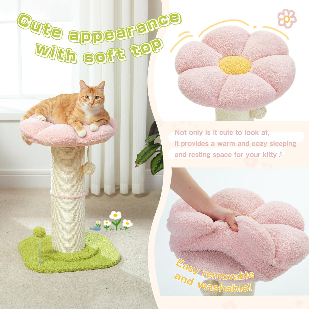 PEQULTI poste sisal grueso: rascado estable para gatos activos.