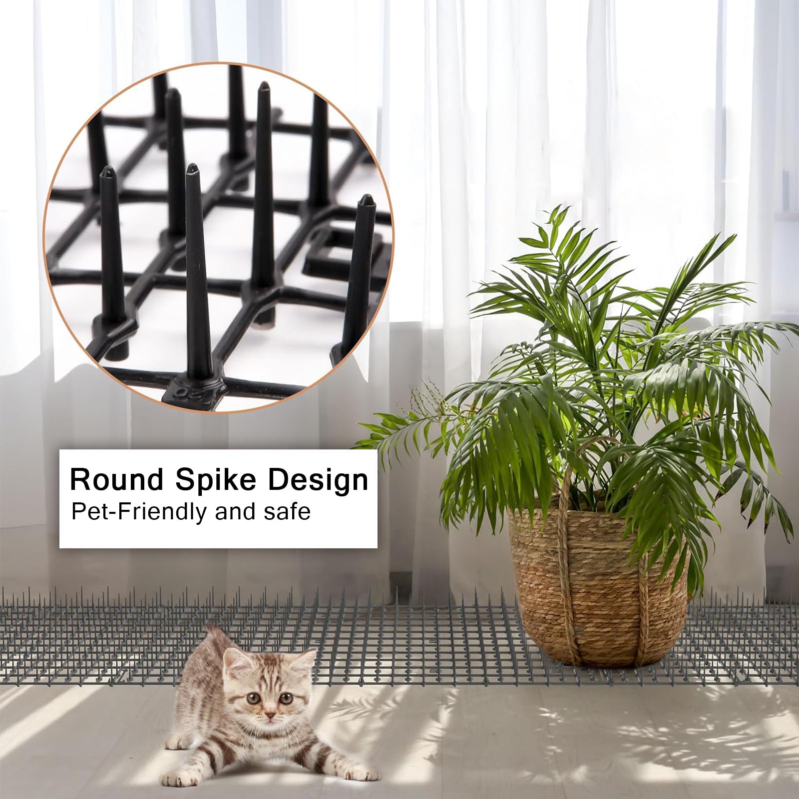 Deterrente para gatos de PERFECT LASER, uso versátil en jardín
