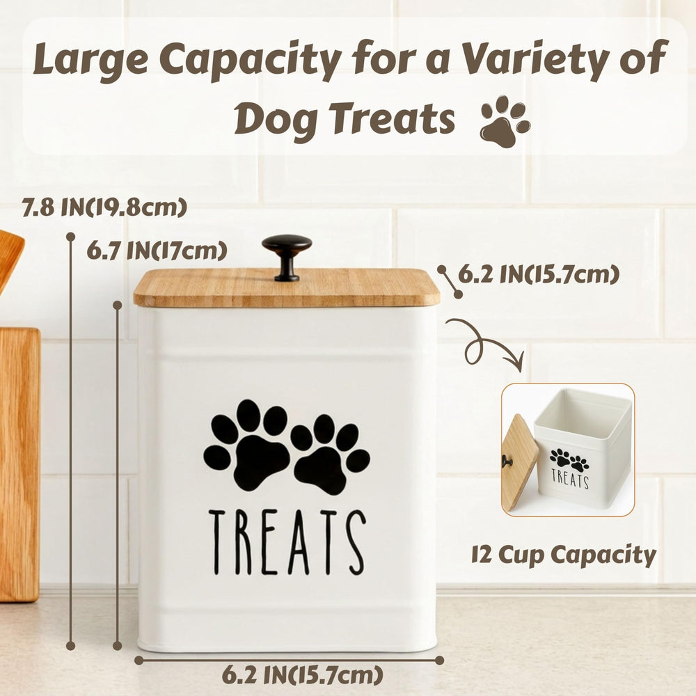 PERFNIQUE contenedor de snacks para despensa, estilo campo que complementa la cocina.