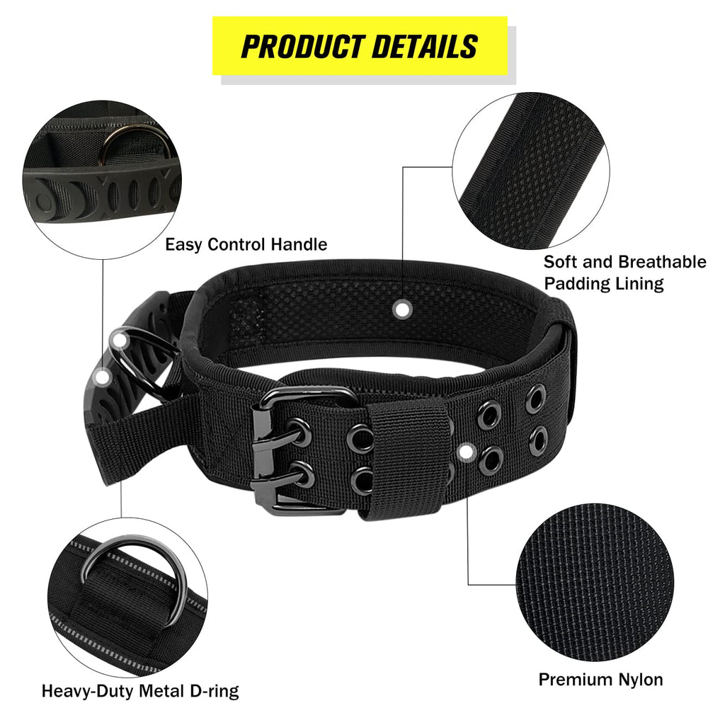 Periflowin collar nylon 1000d resiste uso diario y entrenamiento