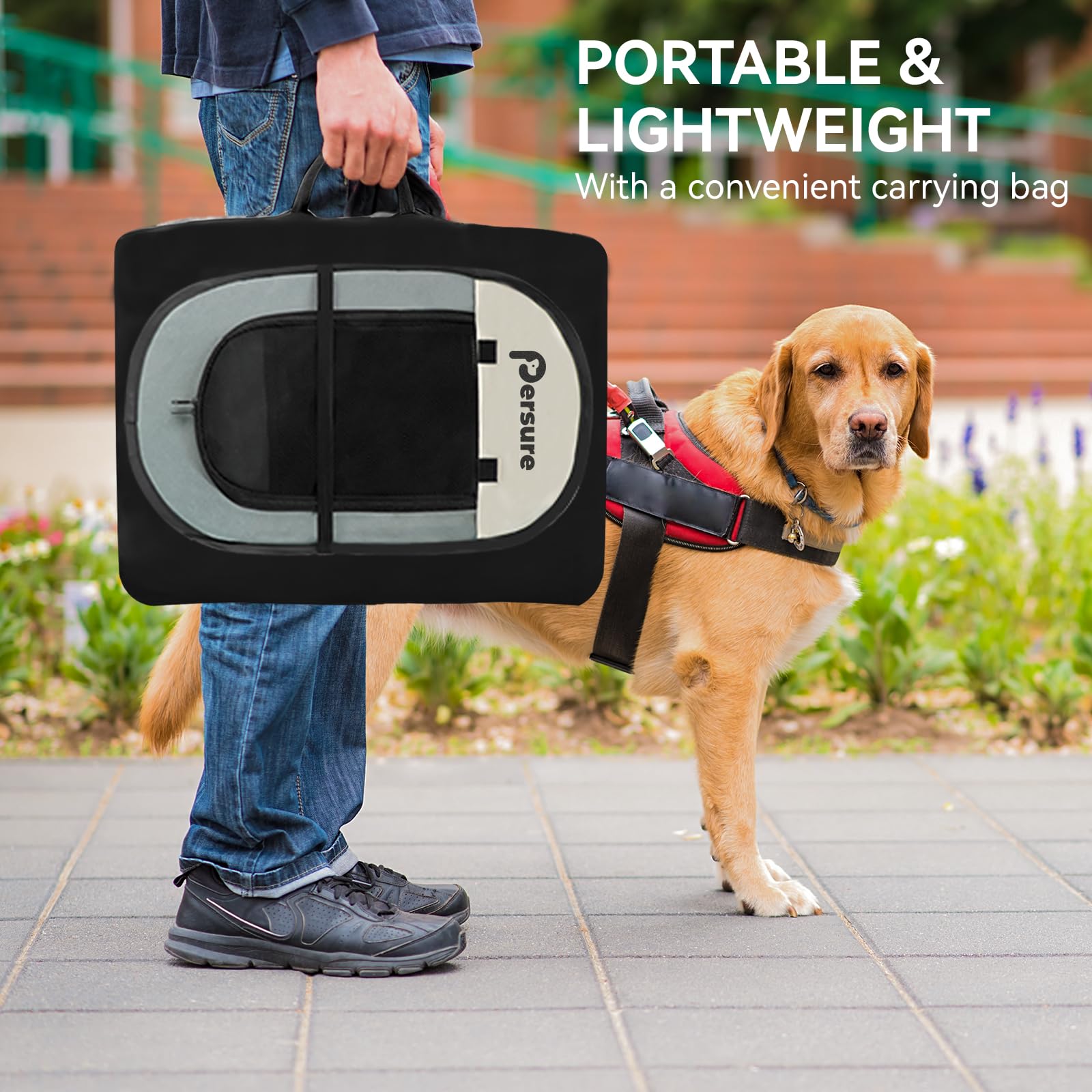 Persure Playpen techo y malla removible para mayor flexibilidad.