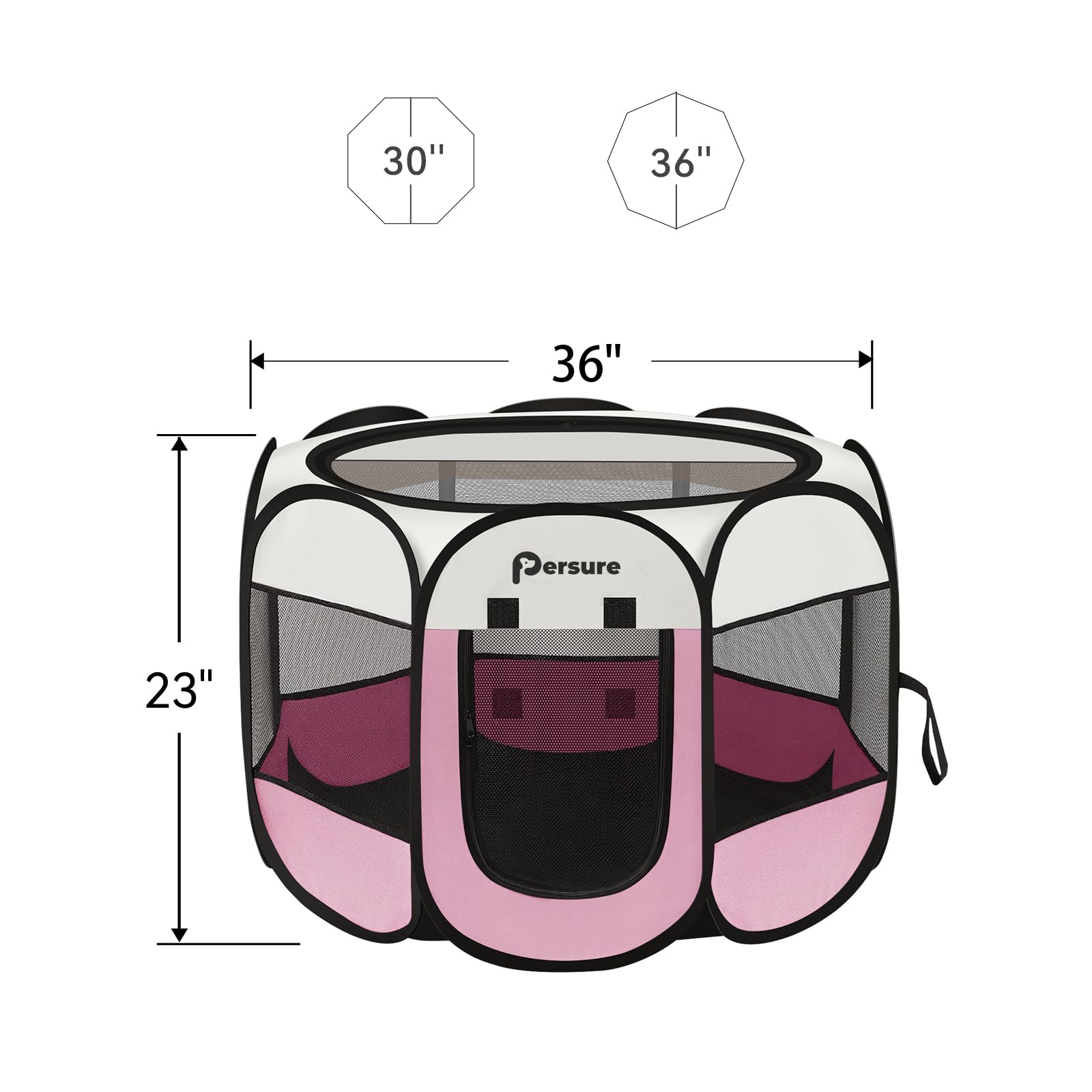 Persure Playpen uso multipropósito para gatos, perros y mascotas pequeñas.