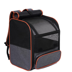 Pesen Mochila transportín para gatos, ideal para viajes y paseos cómodos.