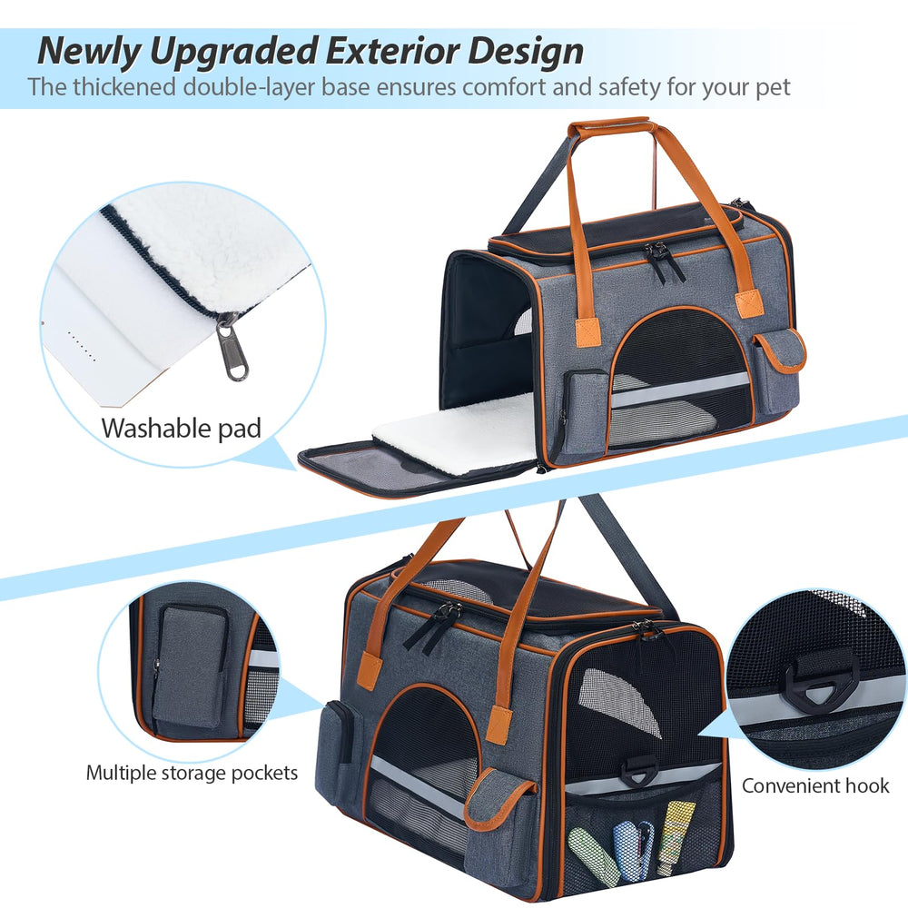 Pesen transportín gato diseño innovador para uso diario.