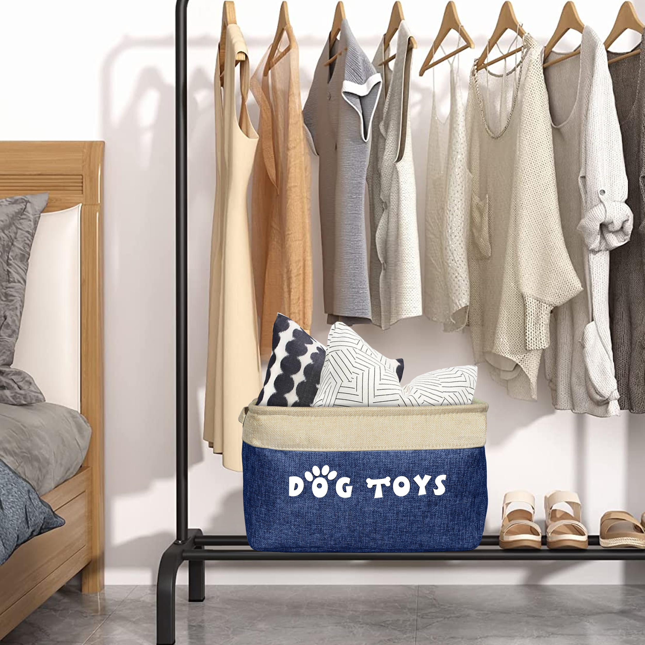 Cesta para ropa, mantas y correas de perro en PET ARTIST.