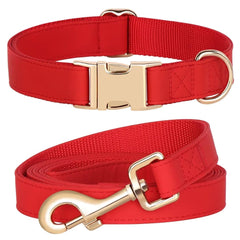 PET ARTIST collar rojo general, estilo llamativo para paseos diarios.