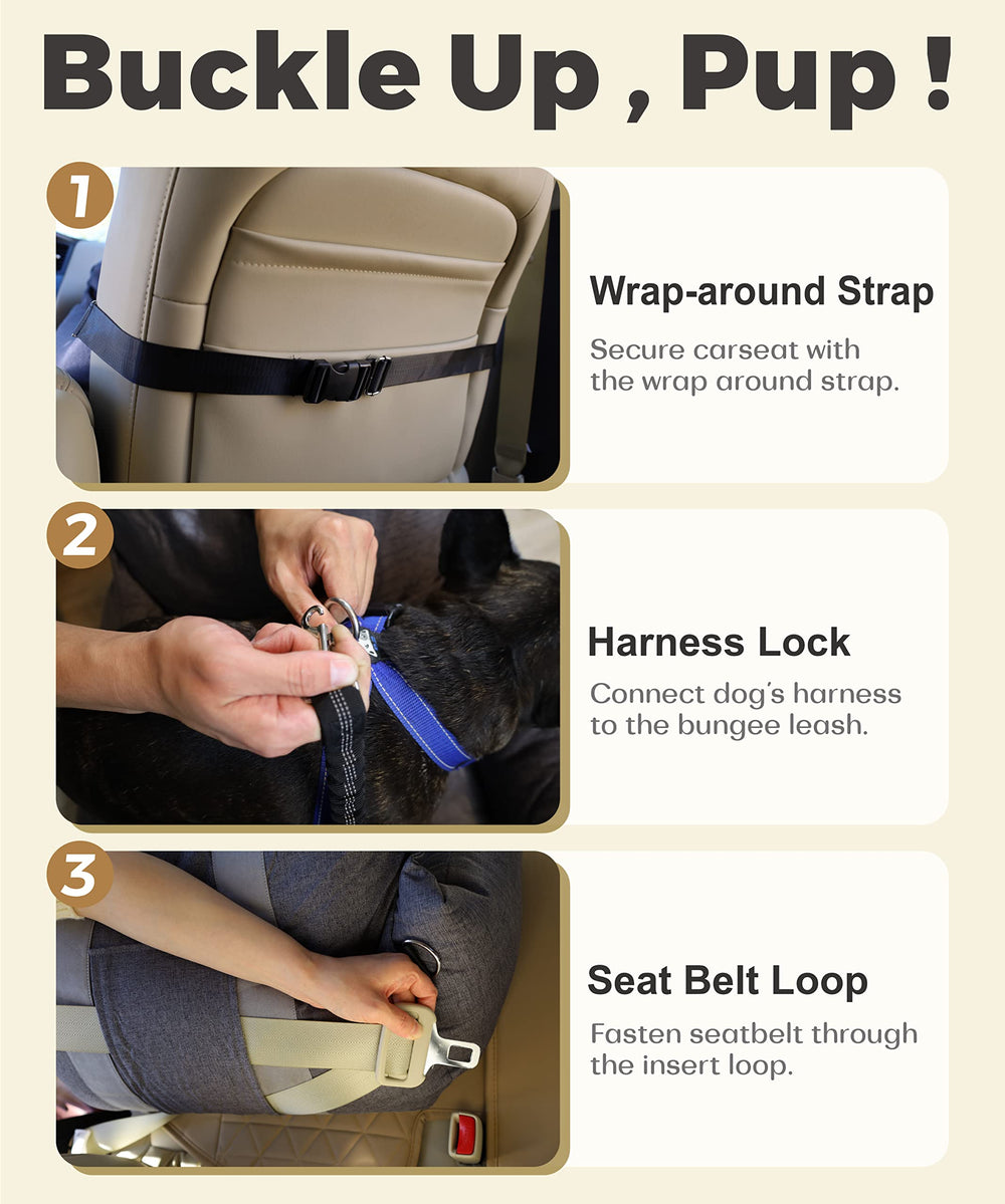 PET AWESOME bolsillos-almacenamiento prácticos para viaje.