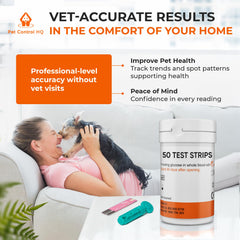 Pet Control HQ caja de tiras de diabetes para mascotas