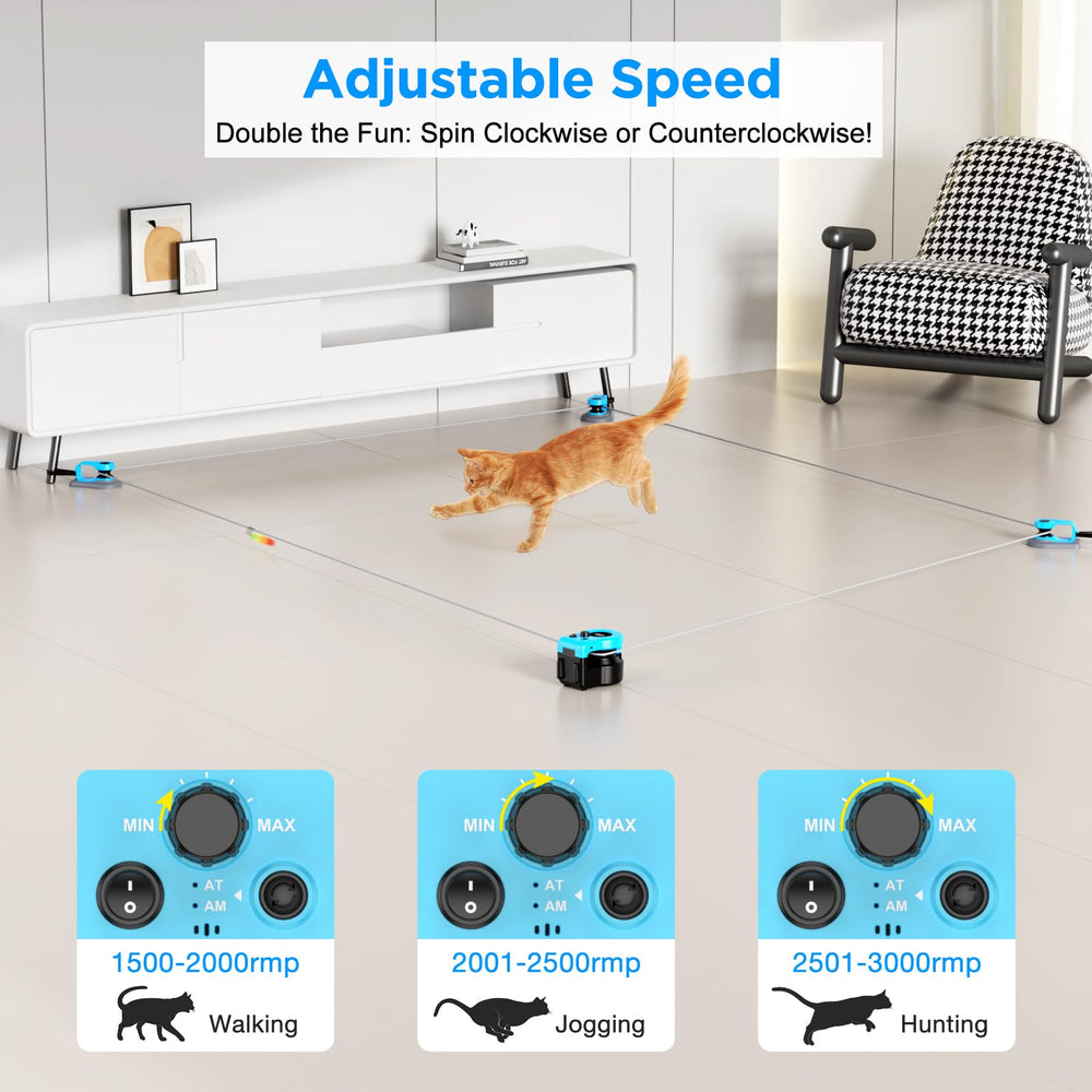 Pet Deluxe Juguete Gato Control Remoto ofrece persecución divertida en casa