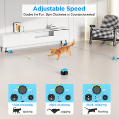 Pet Deluxe Juguete Gato Control Remoto ofrece persecución divertida en casa