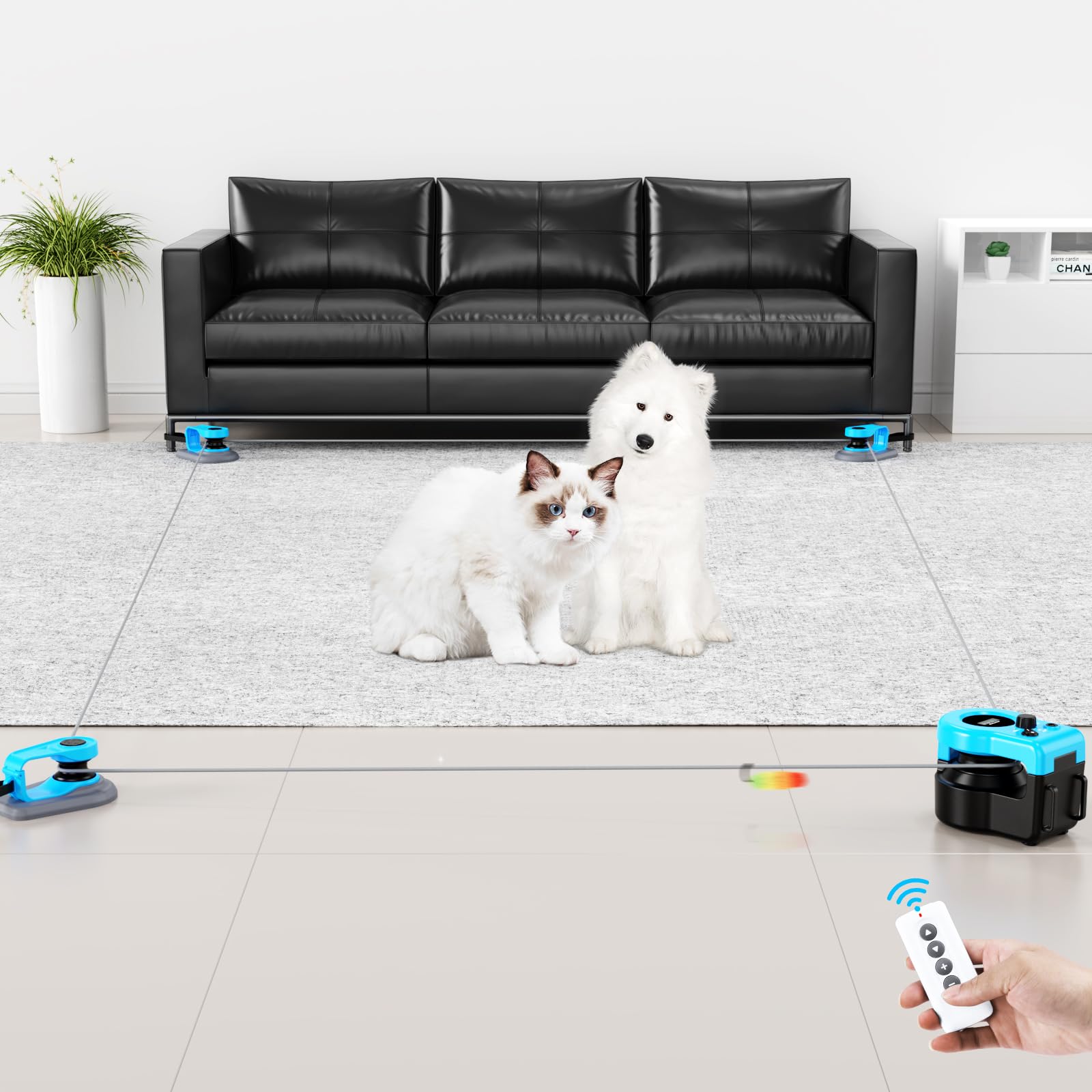 Pet Deluxe Juguete Interactivo Gato Interior estimula actividad física en casa