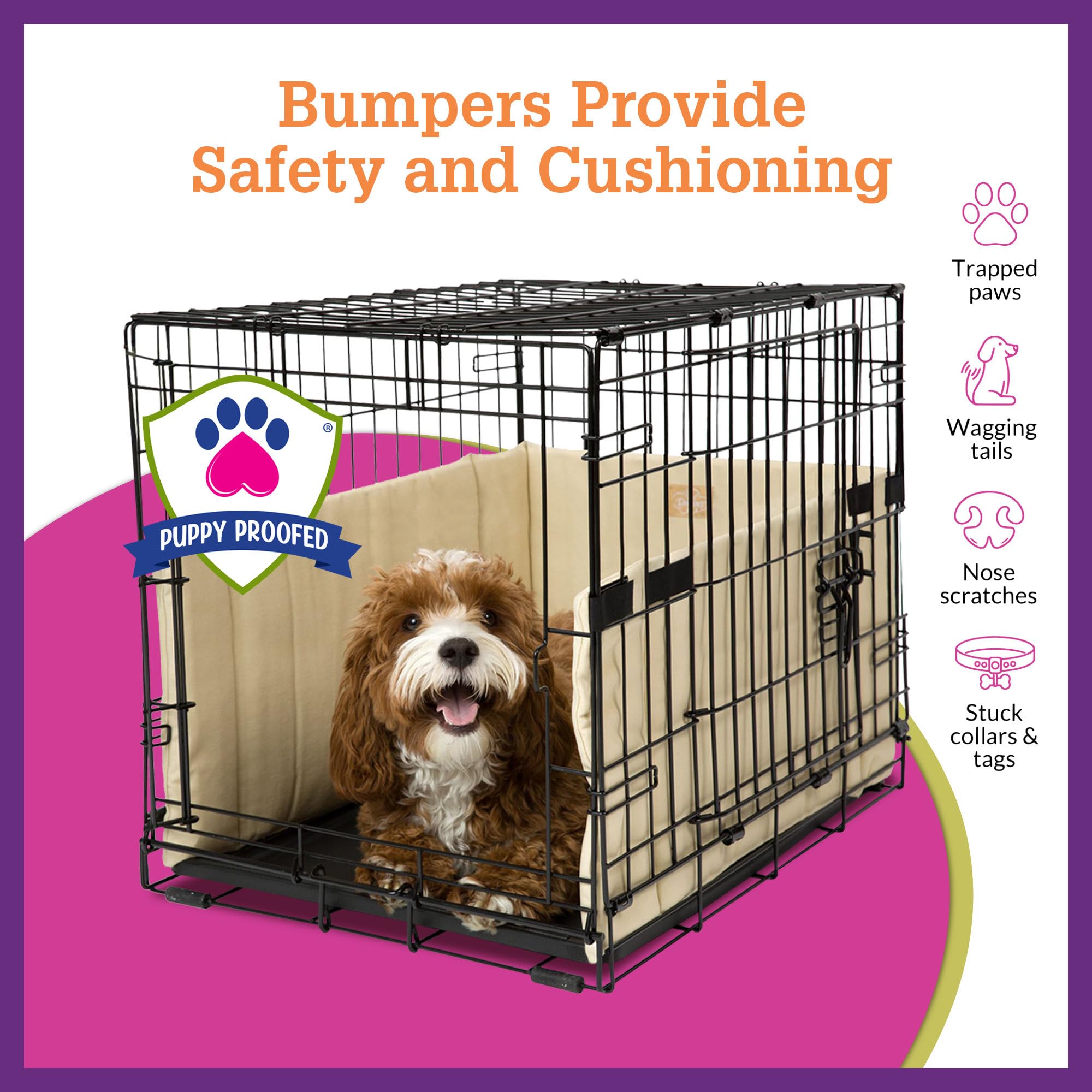 Pet Dreams Tejido libre de químicos: seguridad y tranquilidad para tu mascota.