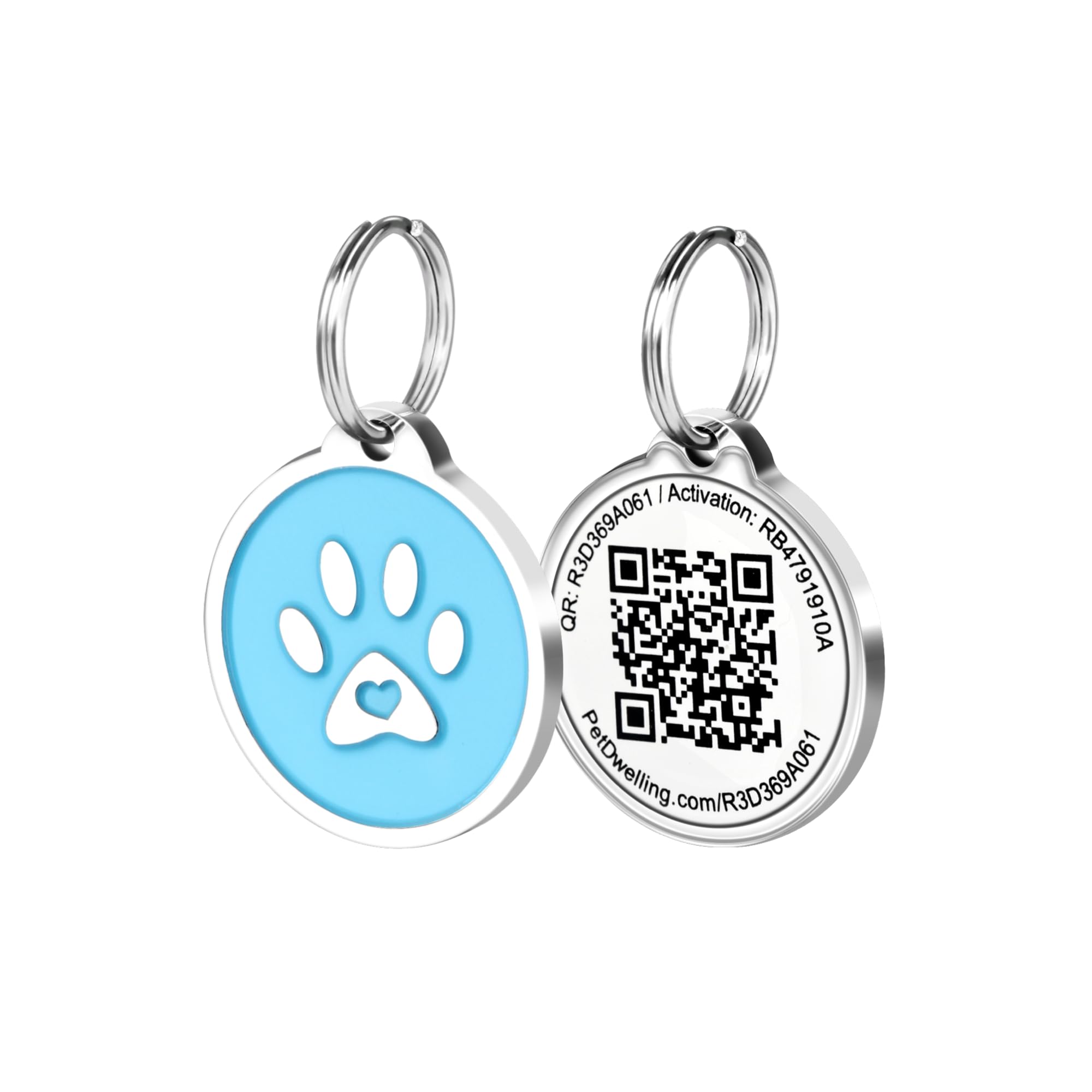Pet Dwelling: código QR resistente, ideal para aventuras al aire libre.