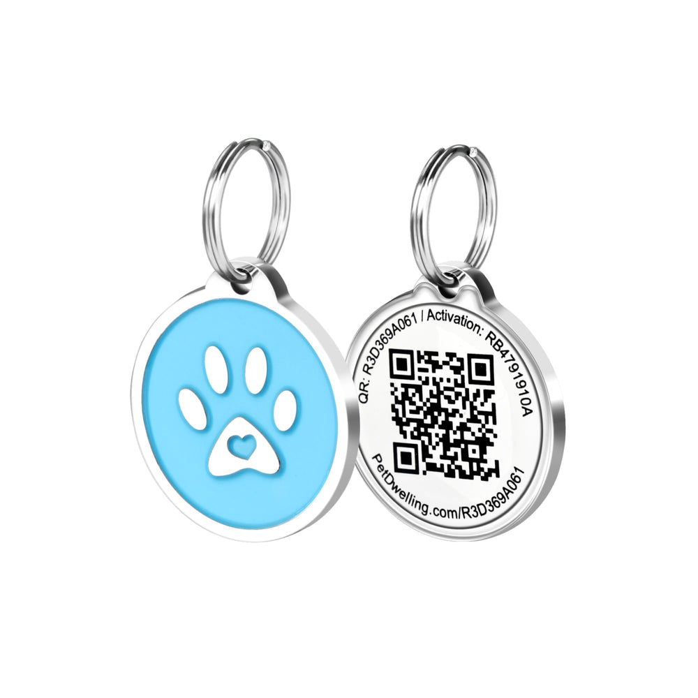 Pet Dwelling: código QR resistente, ideal para aventuras al aire libre.