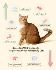 PET-EVER PureFeast bolsa de 14 onzas para gatos, almacenamiento cómodo y porciones.