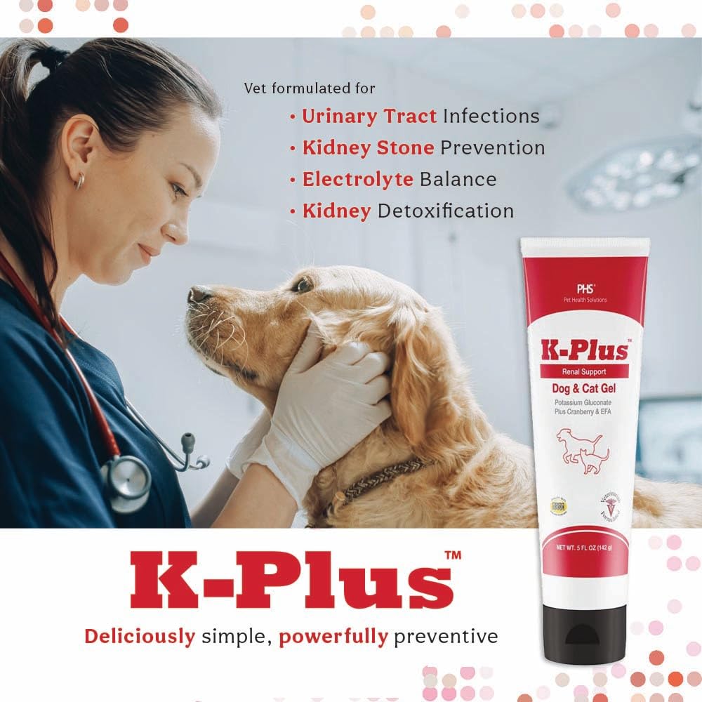K-Plus Potasio gluconato Gel Renal, frasco medio para casa.