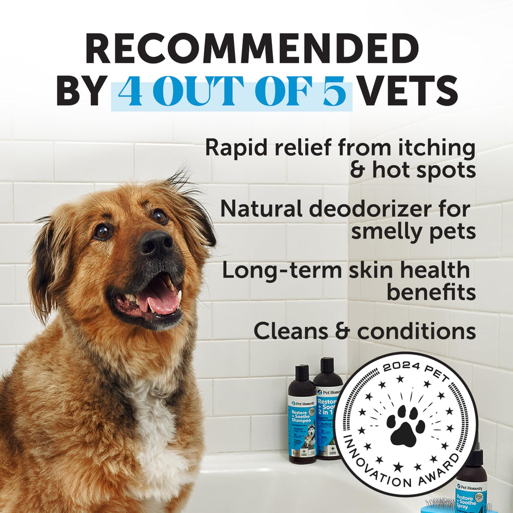 Pet Honesty champú y acondicionador 2 en 1 para pelaje limpio