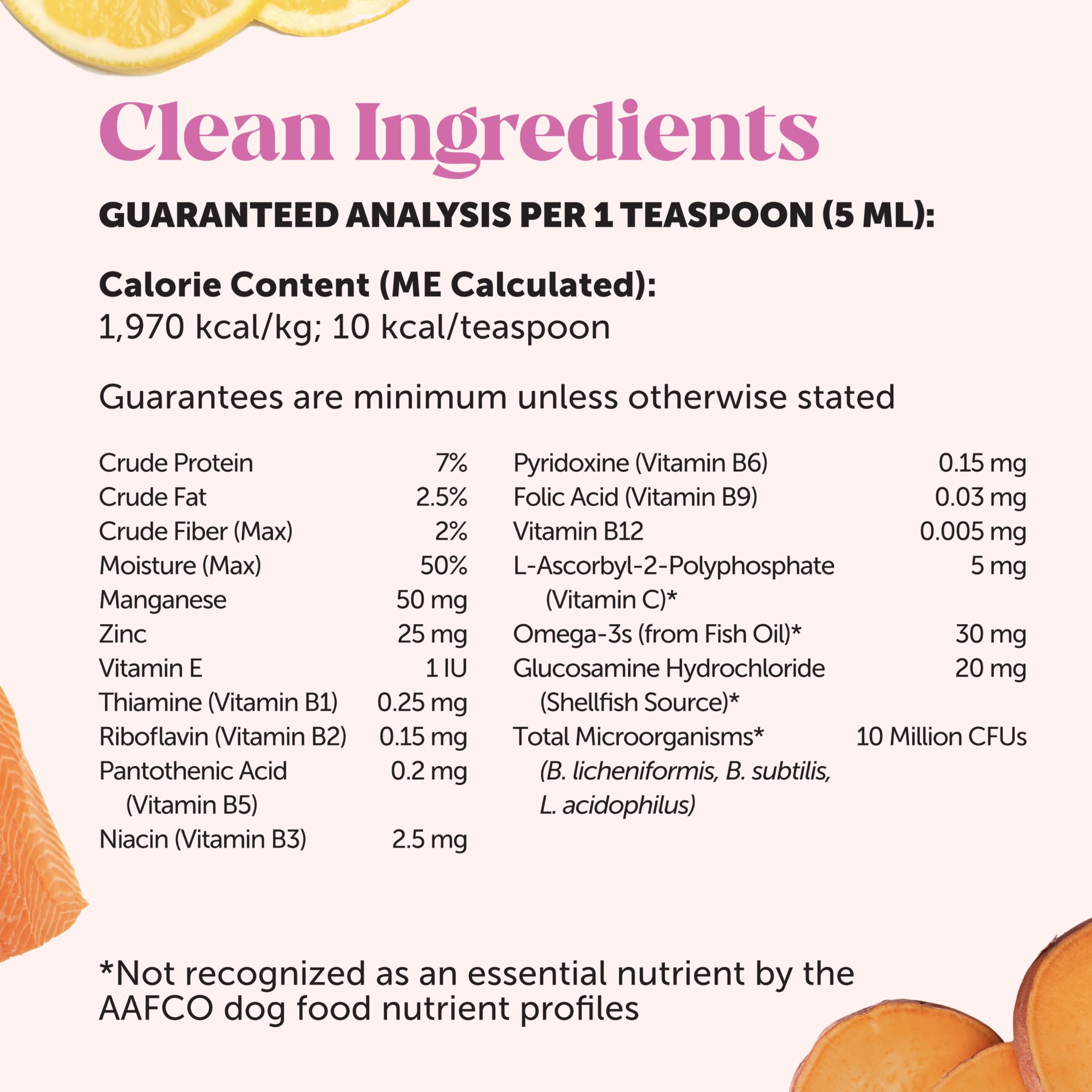 Pet Honesty glucosamina y minerales para movilidad canina.