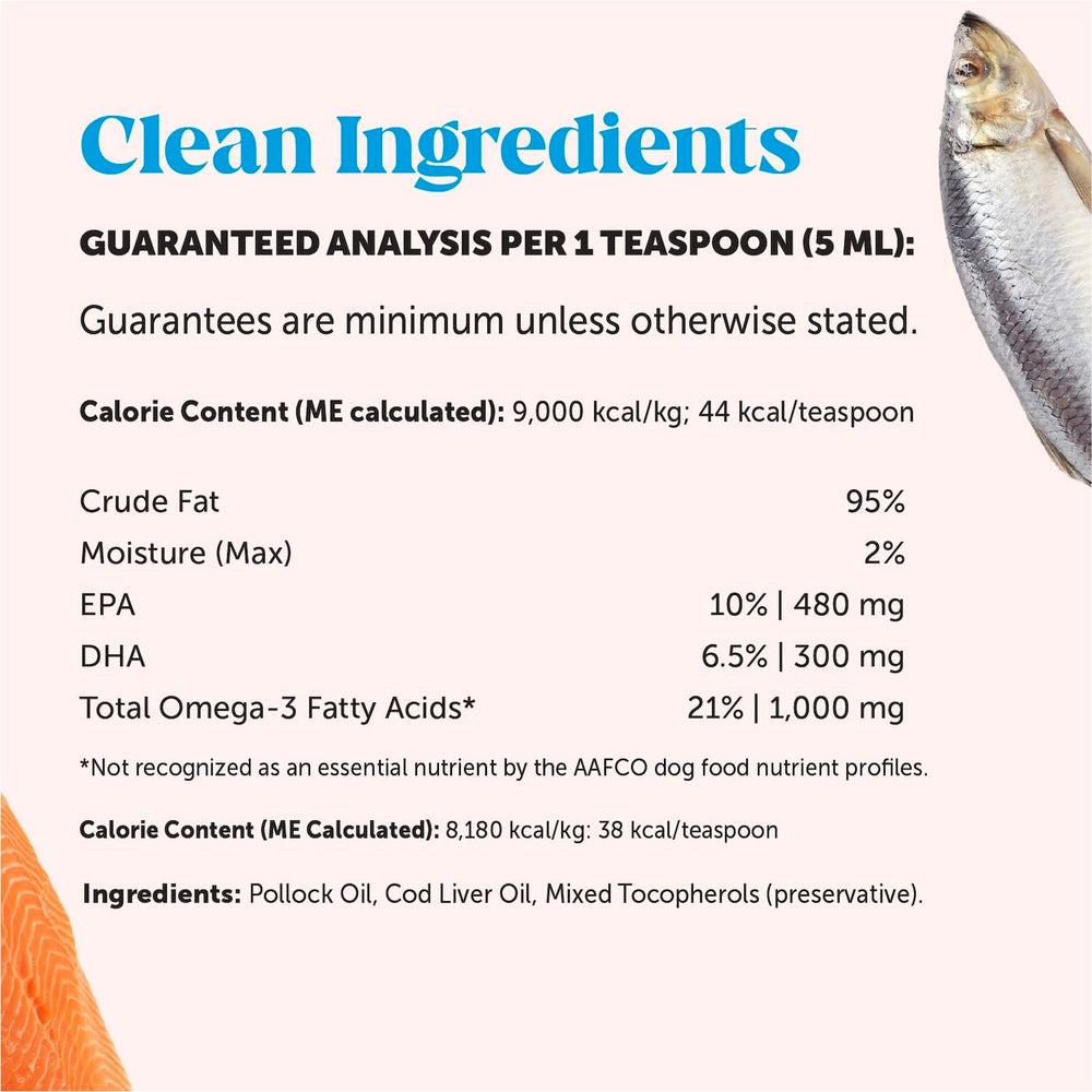 Pet Honesty Omega 3: sabor agradable para mascotas durante la toma.