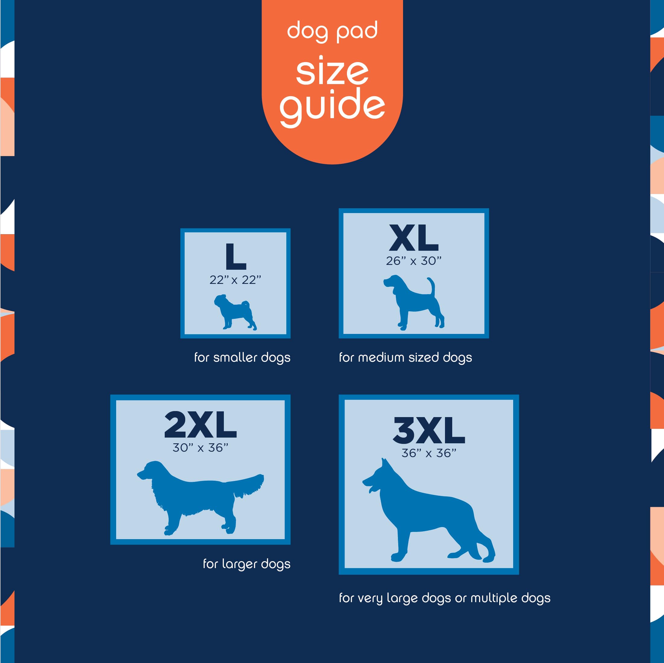 Pet Life Unlimited Smart Prints apto para perros de todos tamaños, cinco capas de absorción