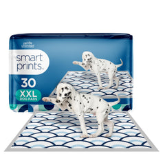Pet Life Unlimited Smart Prints tapete entrenamiento XXL, ideal para cachorros.
