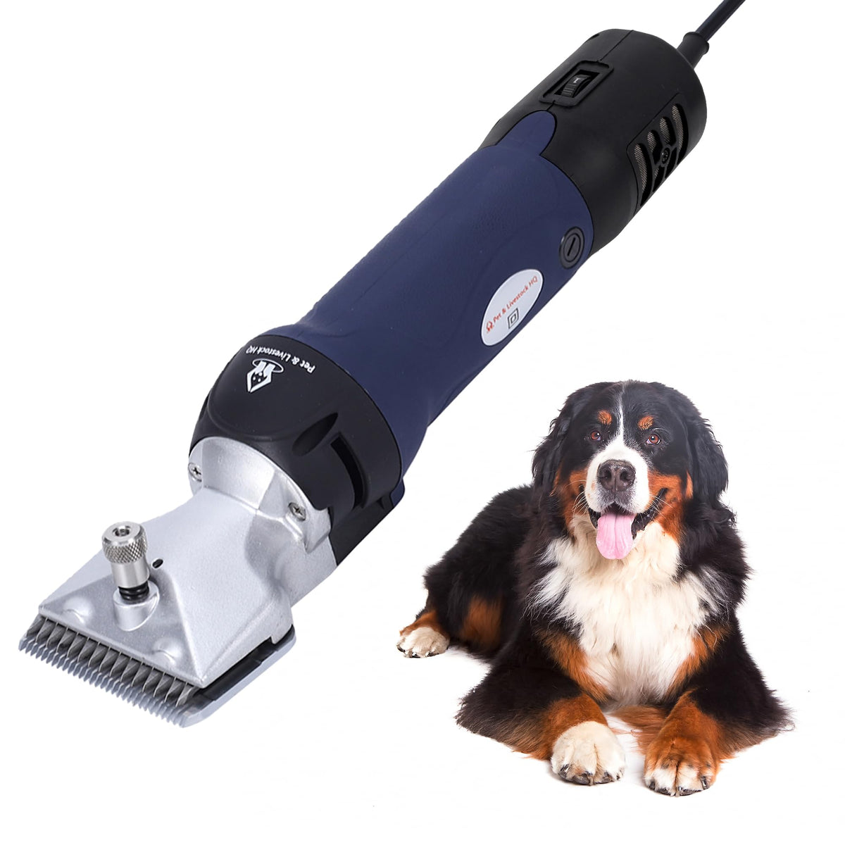 Pet & Livestock HQ cortapelos para perro grande con motor 380W para pelo grueso