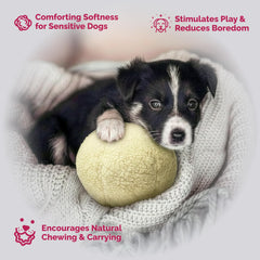 Pet Lou peluche resistente, ideal para juego prolongado y mordidas tenaces.
