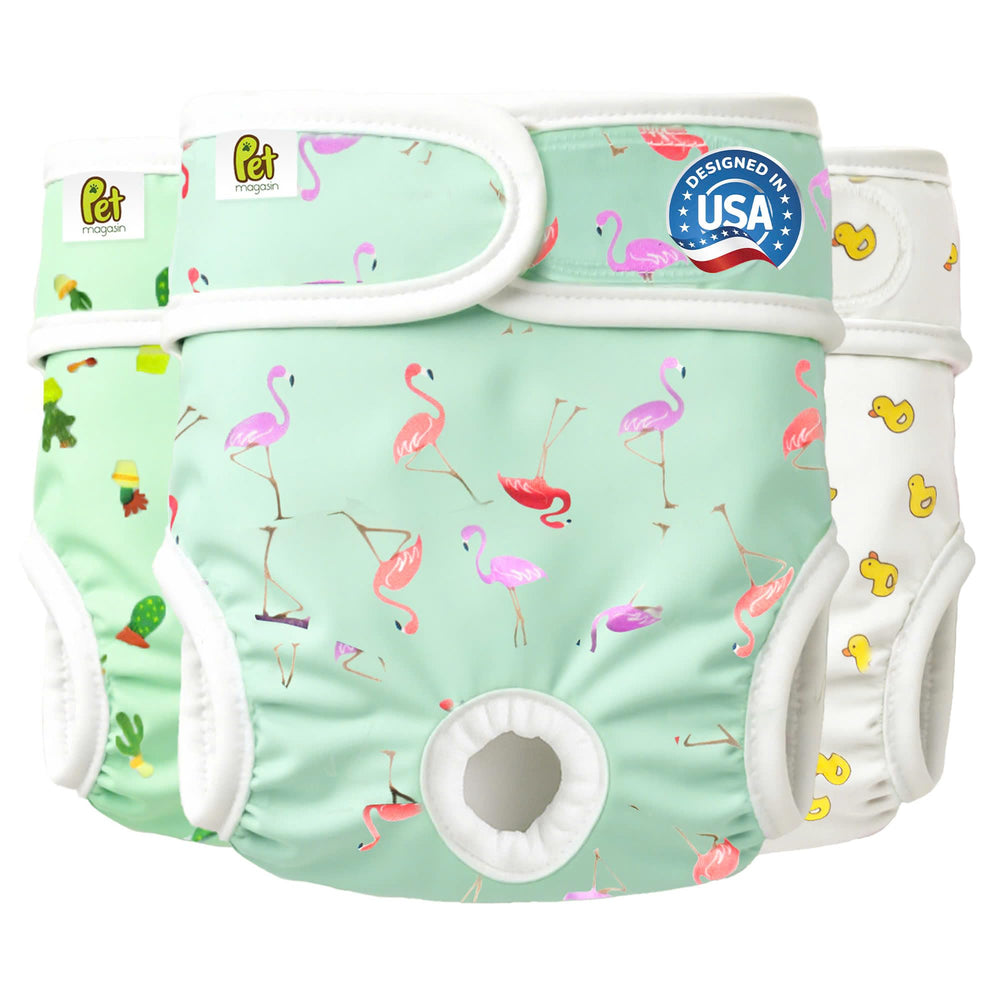 Pañales PET MAGASIN para perras en celo con absorción para mayor limpieza