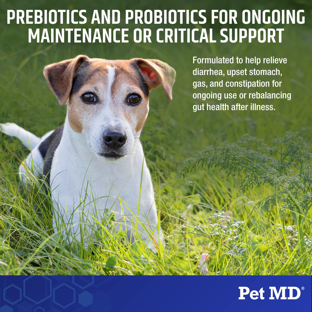 Pet MD Biotic Probiotics: dosificador para medir la dosis diaria, fácil de usar