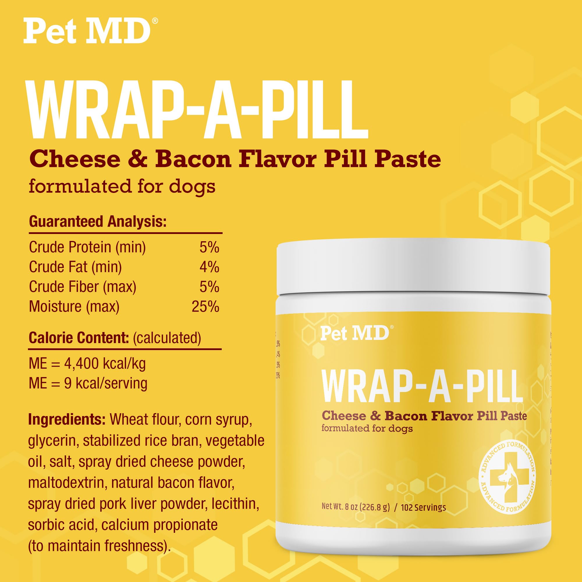Pet MD Wrap opción baja en calorías para dietas de mascotas