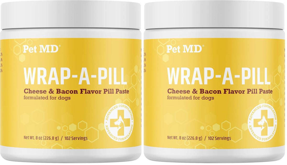 Pet MD Wrap pildora oculta en pasta queso tocino para perro