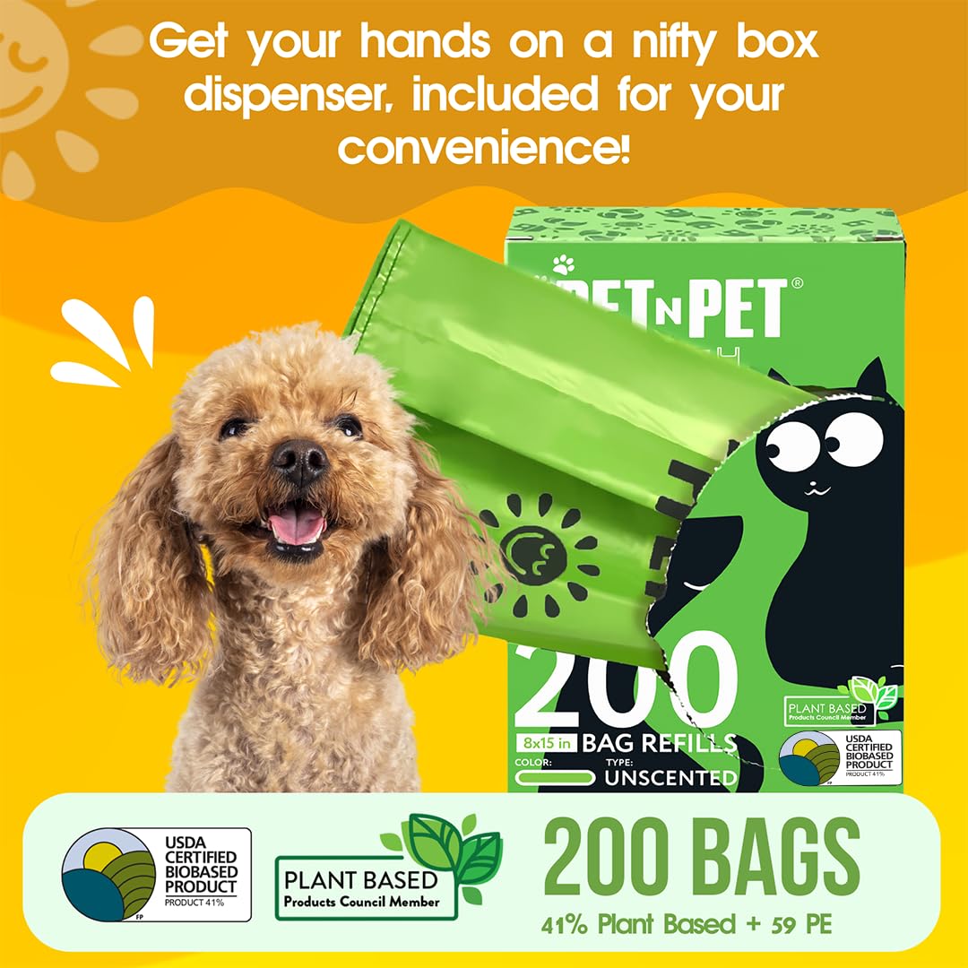 PET N PET bolsas basadas en plantas, 41 por ciento, reducen plástico.