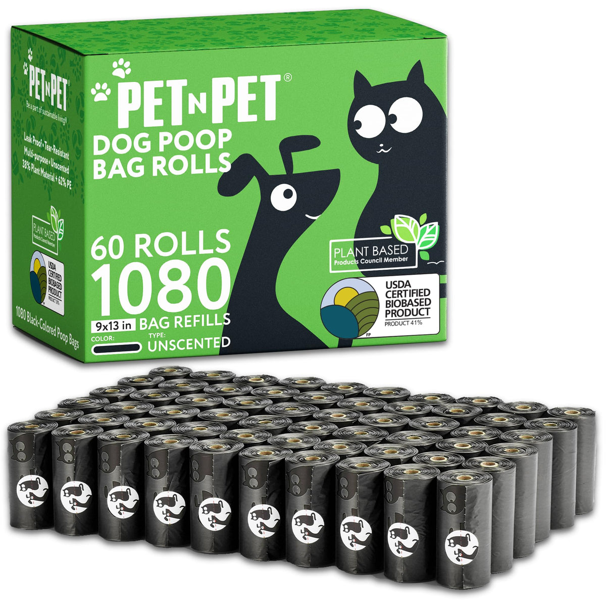 PET N PET 1080 bolsas para paseo, ahorro por paseo.