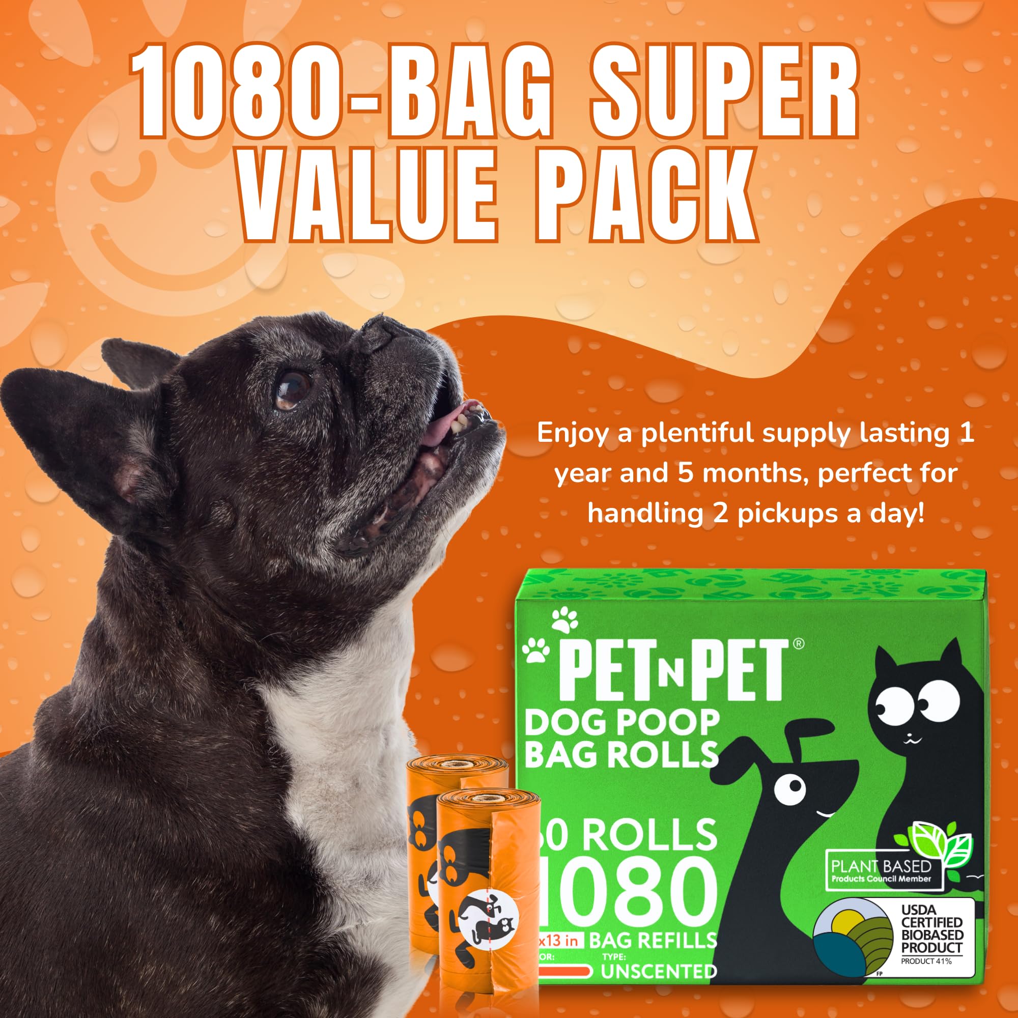 PET N PET bolsas-sin-aroma paseo más agradable sin olores