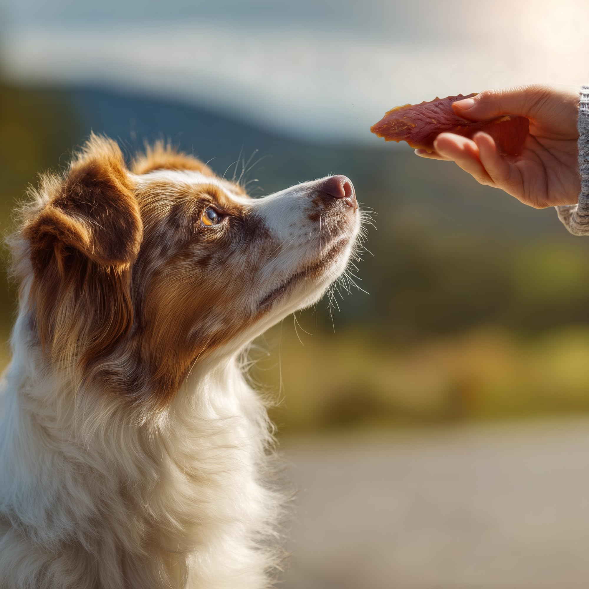 Pet 'n Shape Chik 'n Breast Jerky, snack sabroso para perros.