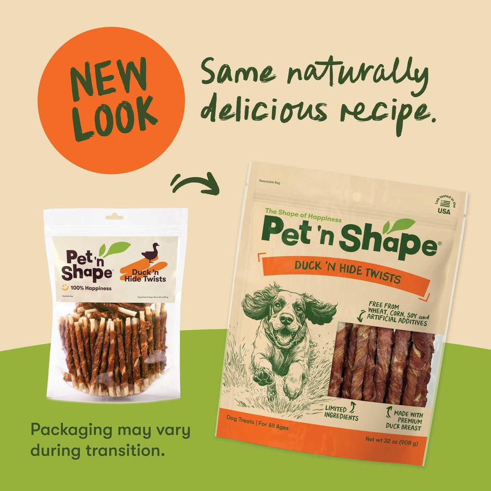 Pet 'n Shape Hide Twists para cachorros: premio delicioso durante el entrenamiento