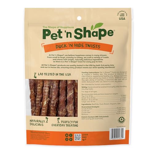 Pet 'n Shape Hide Twists rawhide sabroso: masticación duradera para perros