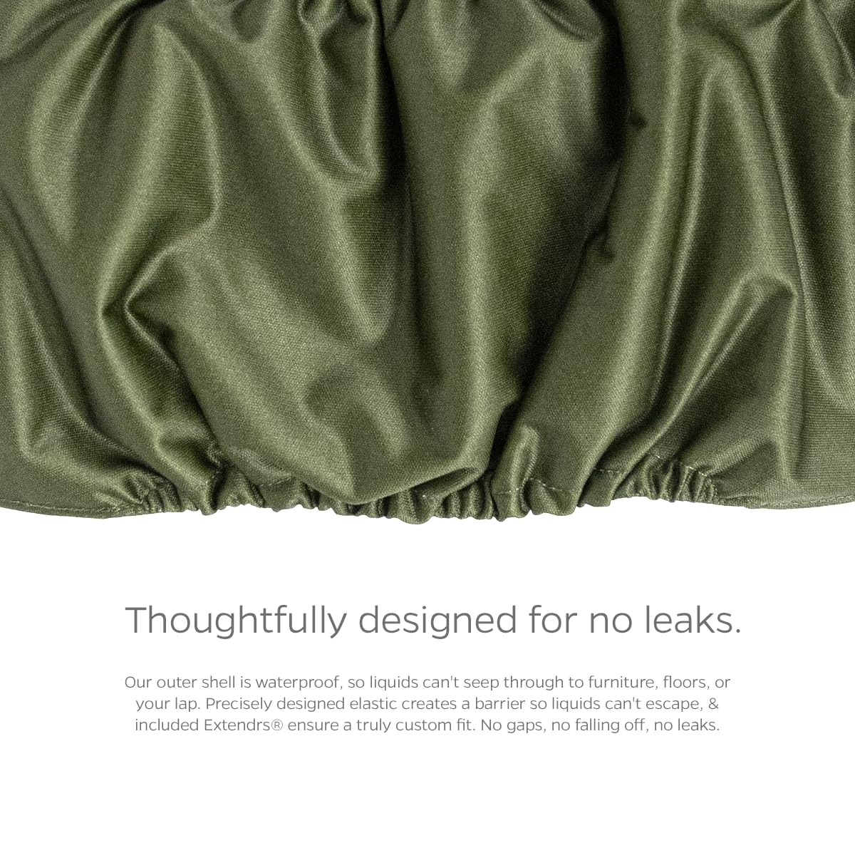 Capa exterior impermeable de Pet Parents evita filtraciones y protege los muebles.